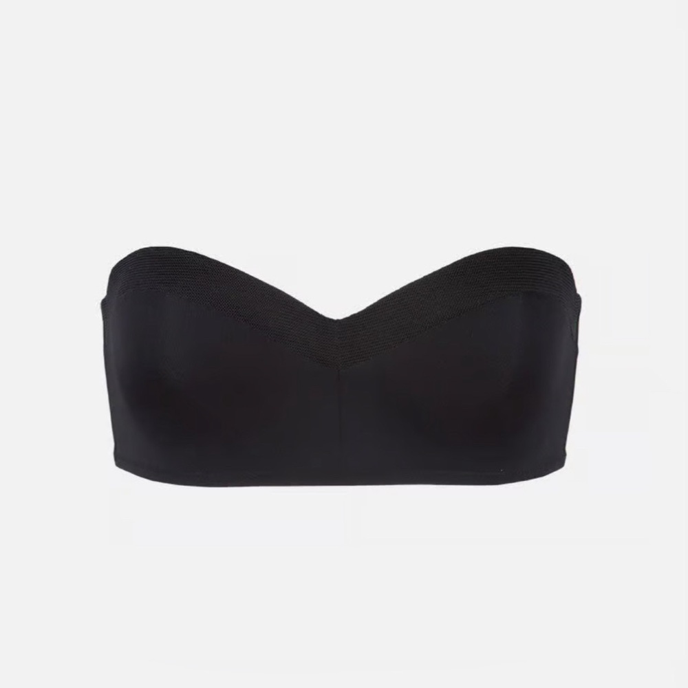 NWT Lively No-Wire Strapless Bra in Jet Black Size 34B